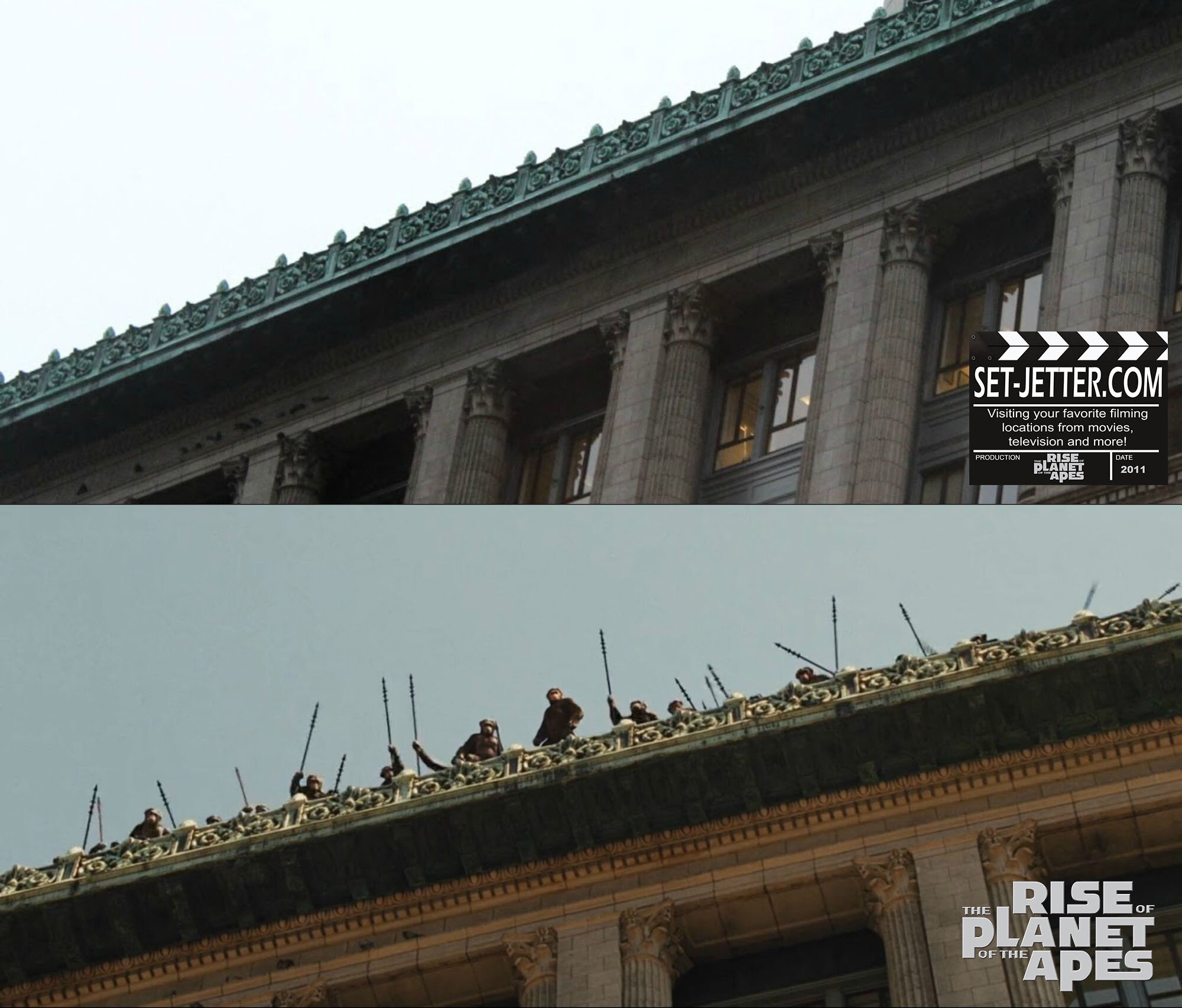 Rise of the Planet of the Apes (2011) — Set-Jetter